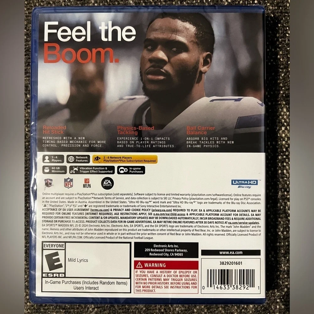 NWT Sealed Madden NFL 25 for PlayStation 5